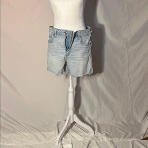 American Eagle Light Wash Denim Shorts